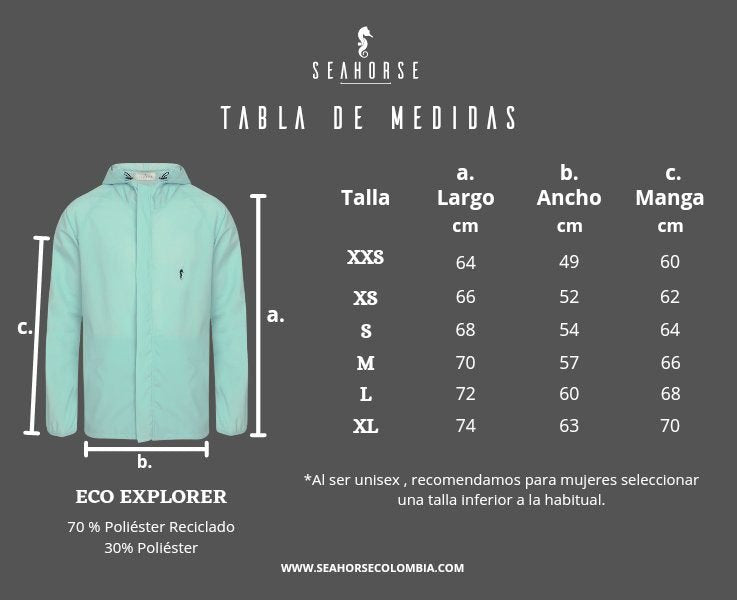 Chaqueta Eco Explorer Verde Unisex