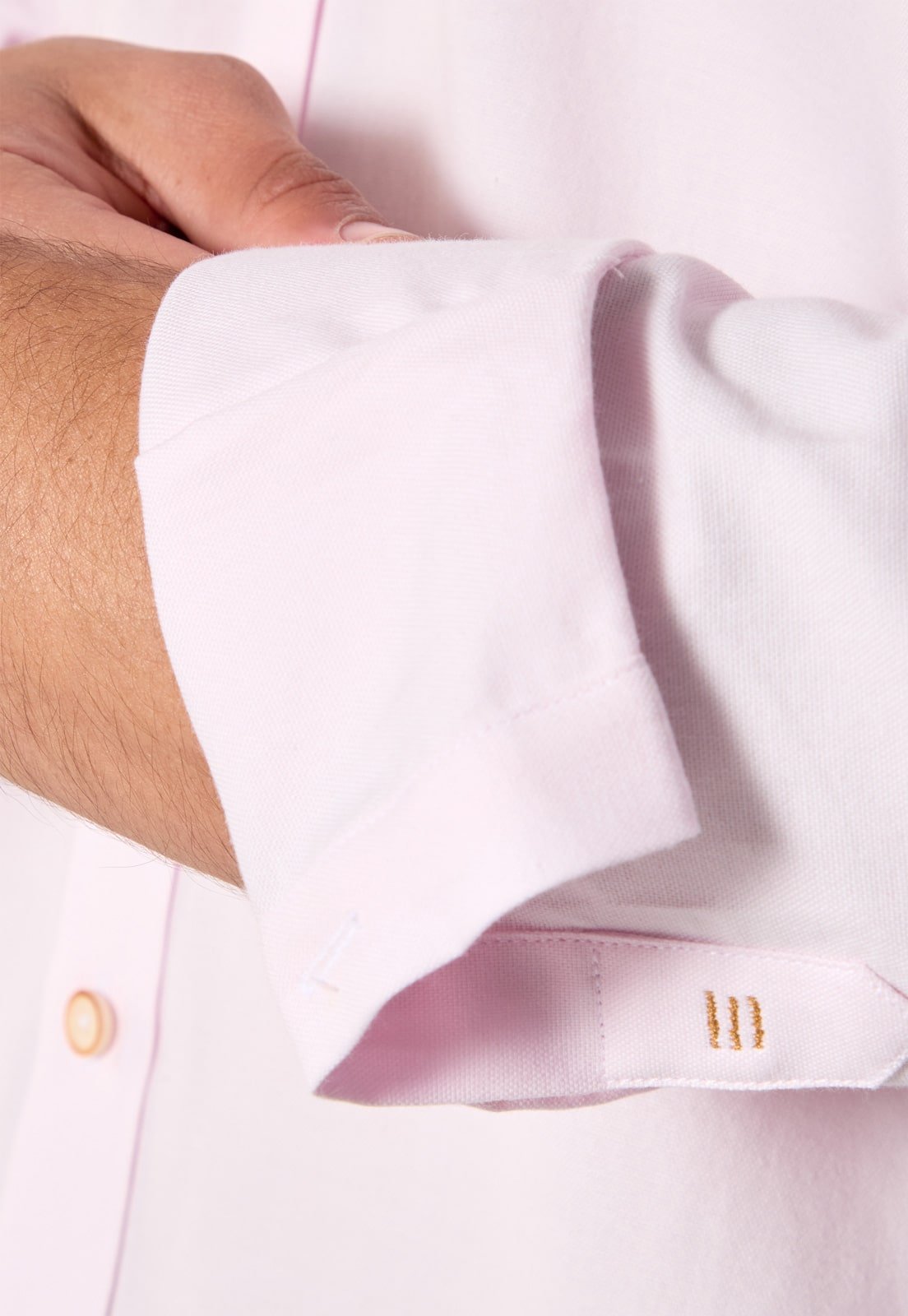 Camisa Manga Larga Oxford Premium Rosada