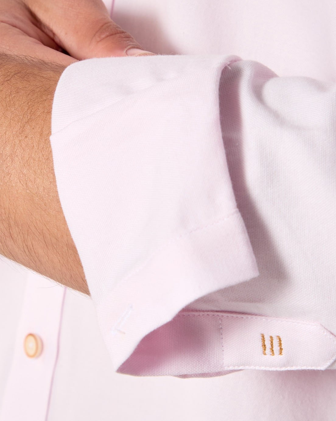 Camisa Manga Larga Oxford Premium Rosada