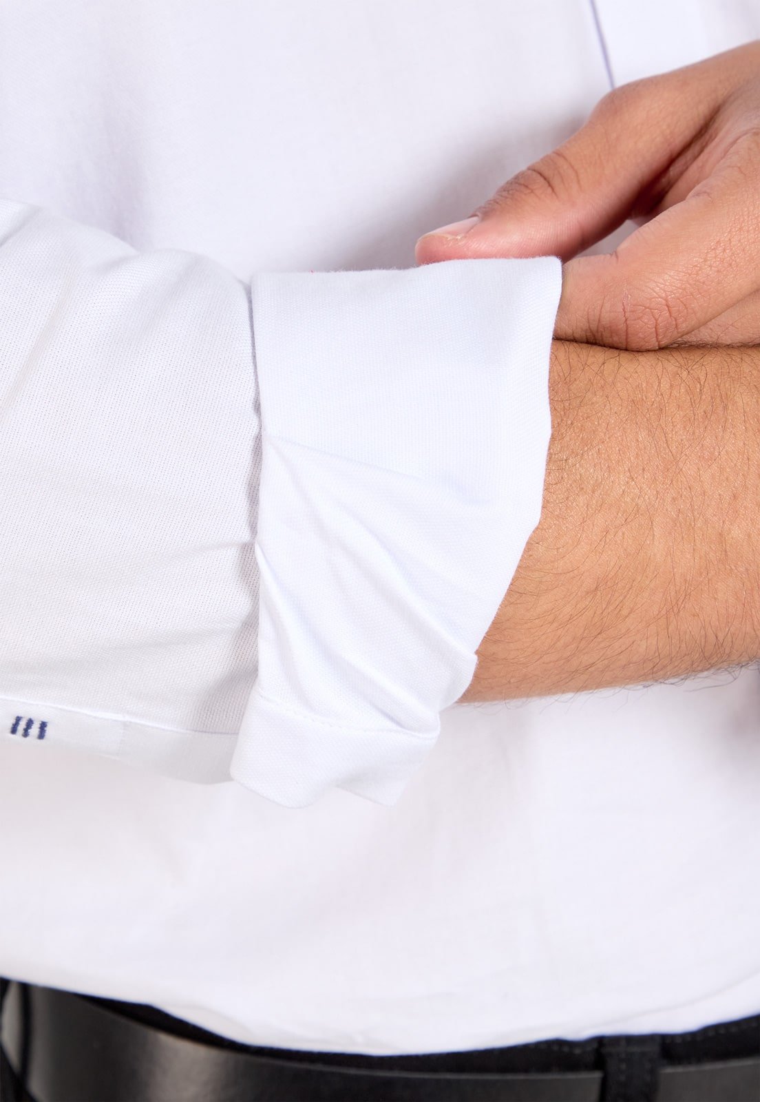 Camisa Manga Larga Oxford Premium Blanca