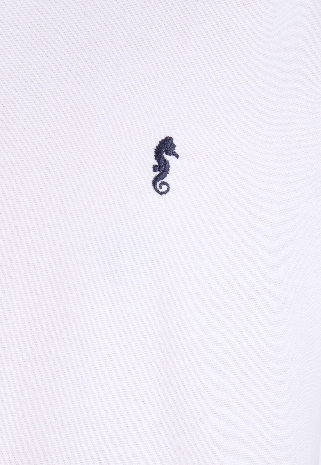 Camisa Manga Larga Oxford Premium Blanca