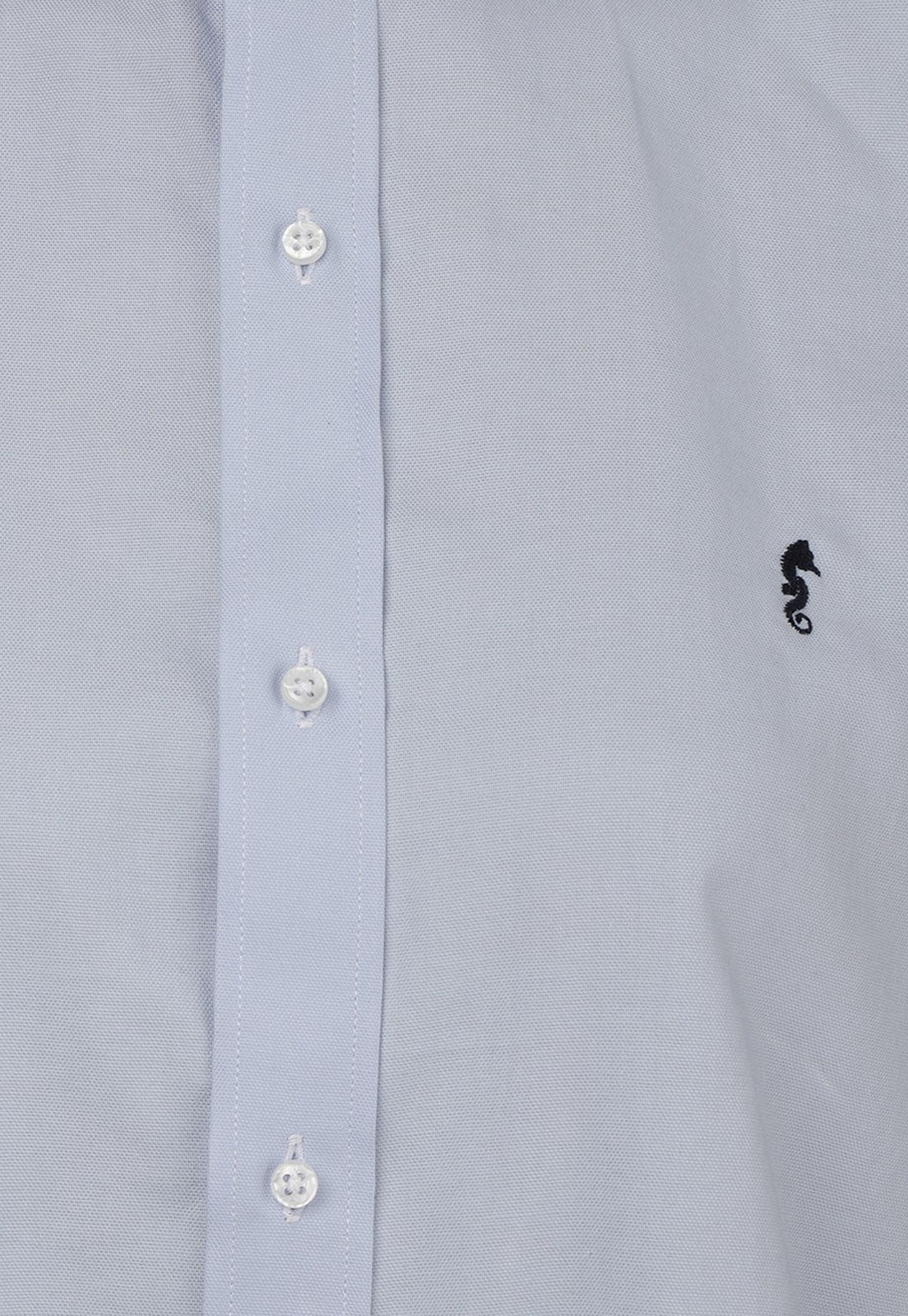 Camisa Mujer Manga Larga Oxford Premium Azul Claro