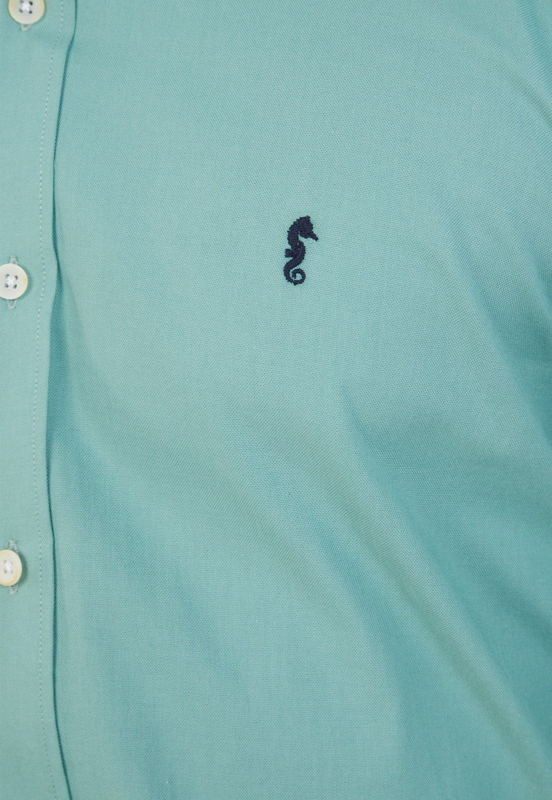 Camisa Manga Larga Oxford Premium Verde Oliva